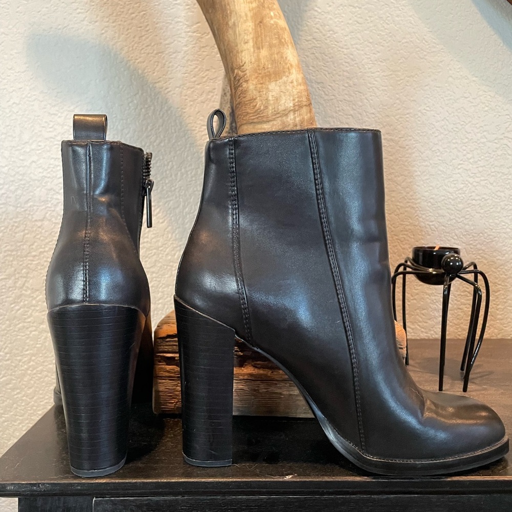 Dolce Vita high heel booties.